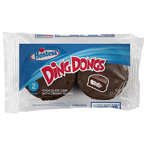Hostess Chocolate Ding Dongs - 2.55 Oz