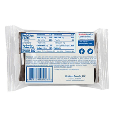 Hostess Ho Hos Chocolate Snack Cake Rolls - 3 Count - Image 5