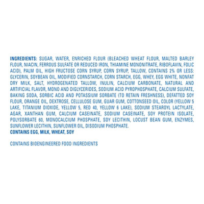 Hostess Orange Flavored Cupcakes Frosted Orange Cupcakes Single Serve 2 Count - 3.38 Oz - Image 3