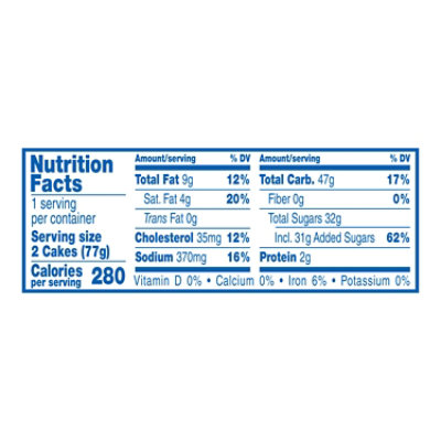 Hostess Twinkies Golden Sponge Snack Cake With Creamy Filling 2 Count - 2.70 Oz - Image 2