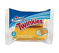 Hostess Twinkies Golden Sponge Snack Cake With Creamy Filling 2 Count - 2.70 Oz