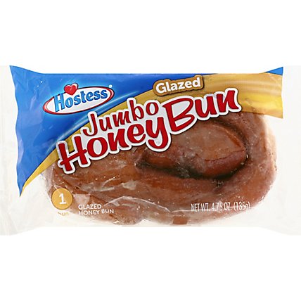 Hostess Jumbo Glazed Honey Bun  - 4.75 Oz - Image 2