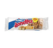 Hostess Donettes Crunch Sweet Coconut Donuts Single Serve 6 Count - 4 Oz