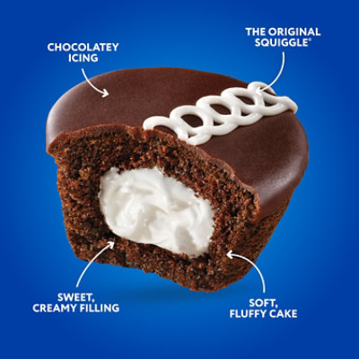 Hostess Cupcakes Creamy Filling  Chocolate Cake8 Count - 12.7 Oz - Image 3