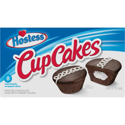 Hostess Cupcakes Creamy Filling  Chocolate Cake8 Count - 12.7 Oz