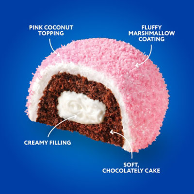 Hostess Snoballs Coconut Covered Chocolate Creamy Filling Cake - 10.5 Oz - Image 3