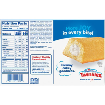 Hostess Twinkies Creamy Golden Sponge Cake - 13.58 Oz - Image 7