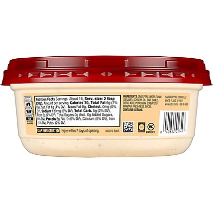 Sabra Classic Hummus - 17 Oz. - Image 6
