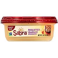 Sabra Roasted Garlic Hummus - 17 Oz. - Image 2