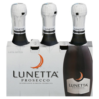 Lunetta Prosecco Wine - 3-187 Ml - Image 3