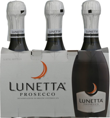 Lunetta Prosecco Wine - 3-187 Ml - Image 2