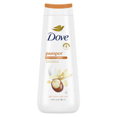 Dove Pampering Shea Butter and Vanilla Body Wash - 20 Oz - Image 1