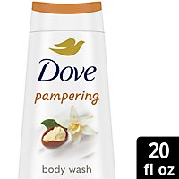 Dove Pampering Shea Butter and Vanilla Body Wash - 20 Oz - Image 1