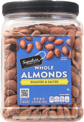 Signature SELECT Almond Roasted & Salted - 36.4 Oz - Image 2