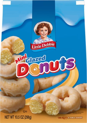 Little Debbie Donuts Mini Glazed - 10.5 Oz - Image 2