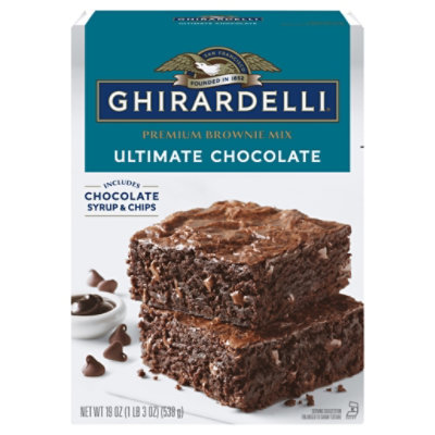 Ghirardelli Ultimate Chocolate Premium Brownie Mix - 19 Oz