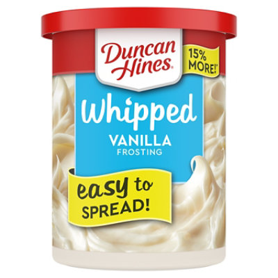 Duncan Hines Whipped Vanilla Frosting - 14 Oz