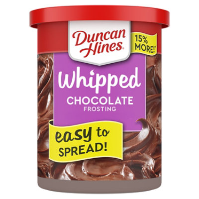 Duncan Hines Whipped Chocolate Frosting - 14 Oz - Image 1