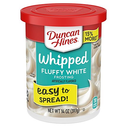 Duncan Hines Whipped White Frosting - 14 Oz - Image 2