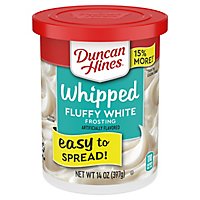 Duncan Hines Whipped White Frosting - 14 Oz - Image 2