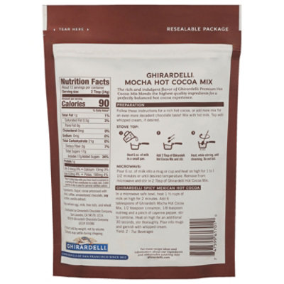 Ghirardelli Mocha Premium Hot Cocoa Mix - 10.5 Oz - Image 6