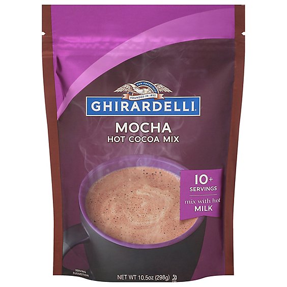 Ghirardelli Mocha Premium Hot Cocoa Mix - 10.5 Oz
