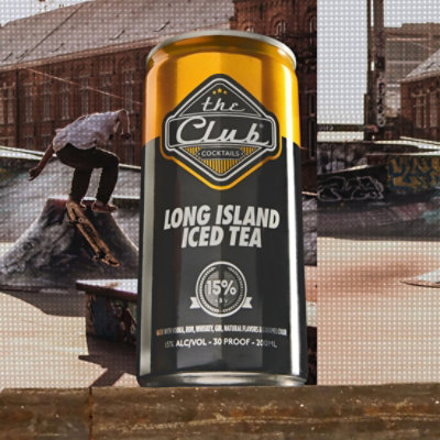 The Club Long Island Iced Tea 30 Proof Can - 200 Ml - Image 2