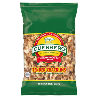 Guerrero Tender Cracklins - 6.5 Oz - Image 1