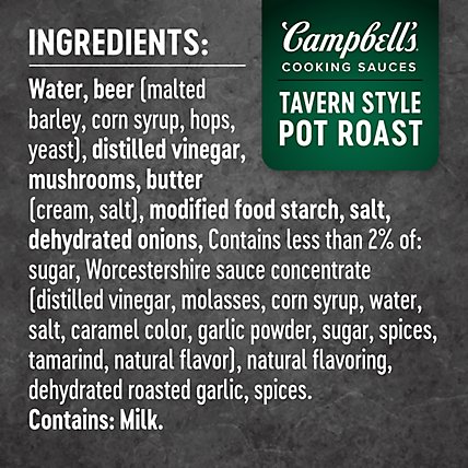 Campbells Sauces Slow Cooker Tavern Style Pot Roast Pouch - 13 Oz - Image 6