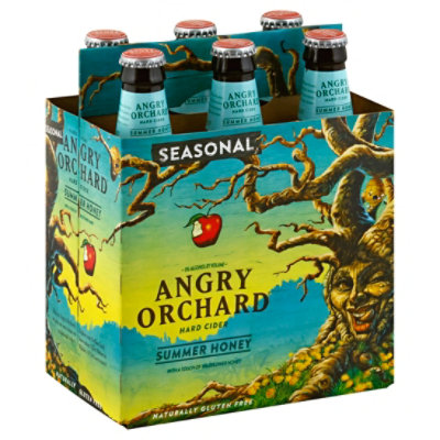 Angry Orchard Hard Cider Summer Honey - 6-12 Fl. Oz.