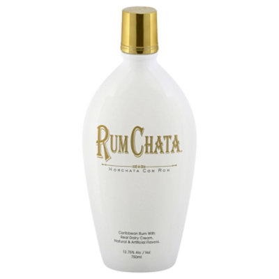 Rum Chata Rum Caribbean with Real Dairy Cream 27.5 Proof - 750 Ml