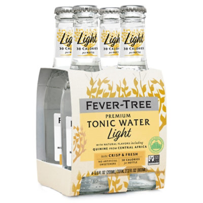 Fever-Tree Tonic Water Naturally Light - 4-6.8 Fl. Oz. - Image 1