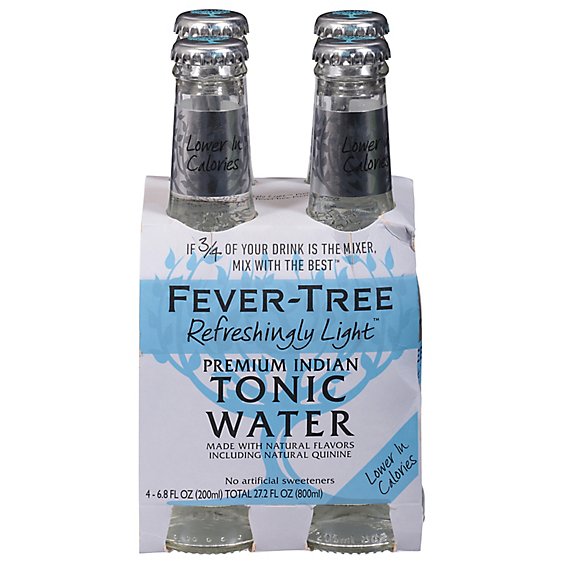 Fever-Tree Tonic Water Naturally Light - 4-6.8 Fl. Oz.