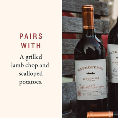 Canoe Ridge Vineyard Expedition Wine Cabernet Sauvignon - 750 Ml - Image 3