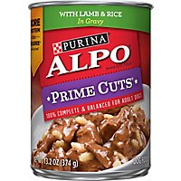Alpo Prime Cuts Dog Food Wet Lamb & Rice - 13.2 Oz - Image 2