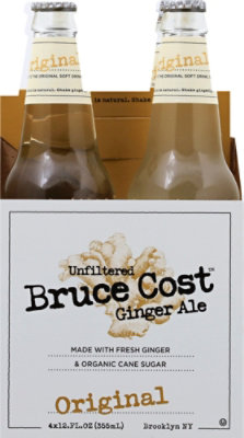 Bruce Cost Ginger Ale Original - 4-12 Oz - Image 2