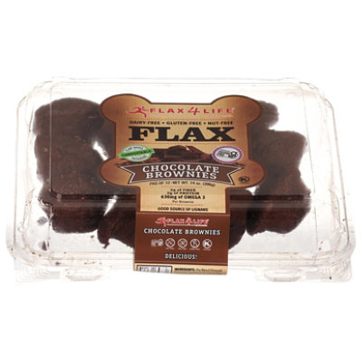 Flax4Life Muffin Chocolate Brownie - 14 Oz - Image 2