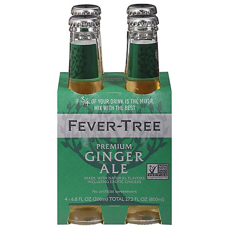 Fever-Tree Ginger Ale Premium - 4-6.8 Oz