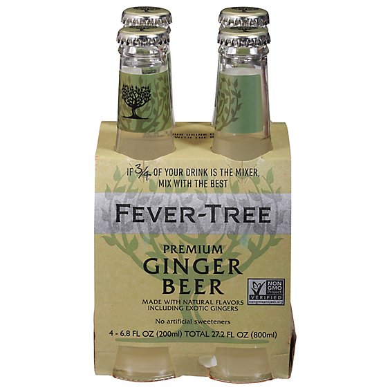 Fever-Tree Ginger Beer Premium - 4-6.8 Oz