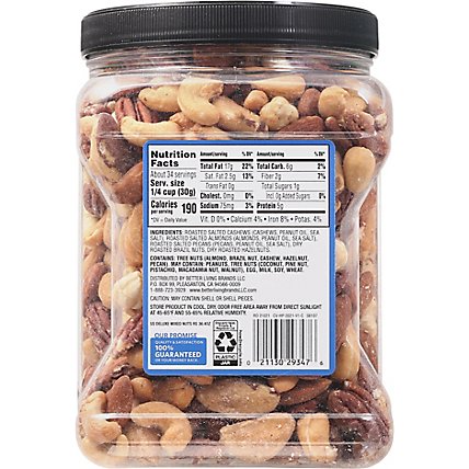 Signature SELECT Mixed Nuts Deluxe Value Size - 36.4 Oz - Image 6