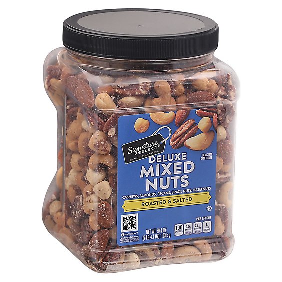 Signature SELECT Mixed Nuts Deluxe Value Size - 36.4 Oz