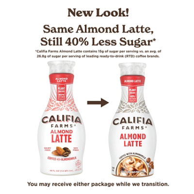 Califia Farms XX Espresso Cold Brew Coffee with Almond Milk - 48 Fl. Oz. - Image 3