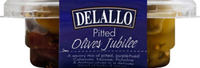 DeLallo Olives Jubilee Pitted Ready Pack - 8 Oz - Image 2