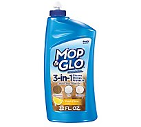 MOP & GLO Multi-Surface Floor Cleaner One Step Fresh Citrus Scent - 32 Fl. Oz.