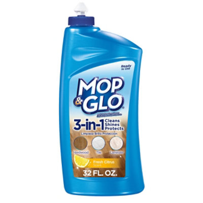 MOP & GLO Multi-Surface Floor Cleaner One Step Fresh Citrus Scent - 32 Fl. Oz.
