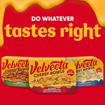 Velveeta Cheesy Bowls Ultimate Cheeseburger Mac Microwave Meal Tray - 9 Oz - Image 6