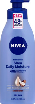 NIVEA Body Lotion Shea Daily Moisture - 16.9 Fl. Oz. - Image 1