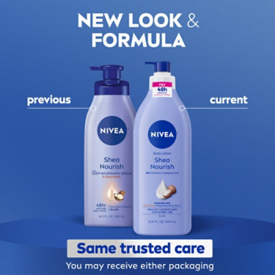 NIVEA Body Lotion Shea Daily Moisture - 16.9 Fl. Oz. - Image 2