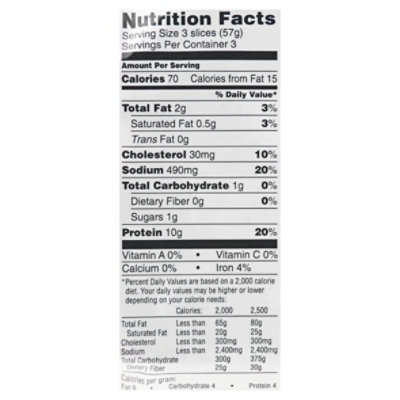 Open Nature Ham Smoked - 6 Oz - Image 4