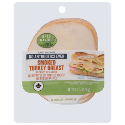 Open Nature Turkey Breast Smoked - 6 Oz - Image 2